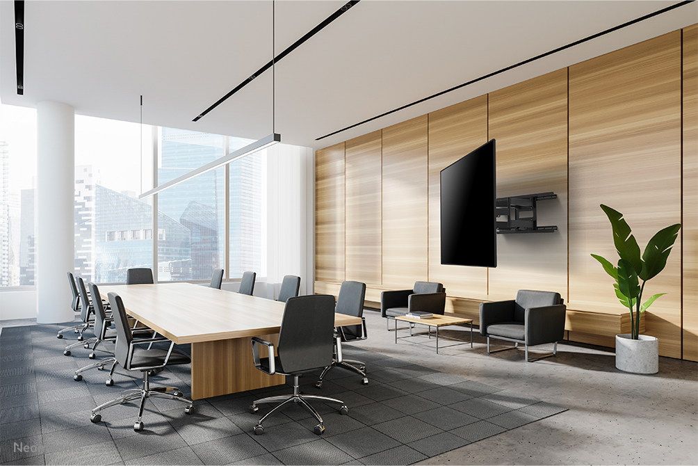Neomounts WL40S-950BL18 Soporte de pared robusto 55-110" - movimiento completo